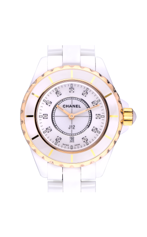 Часы Chanel J12 White Ceramic Rose Gold H2181 (35805) №2