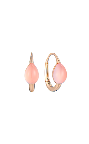 Серьги Mattioli Rugiada Eden Rose Quartz MOR99103D (42225)
