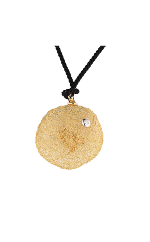 Подвеска ORLANDO Orlandini Yellow Gold & Diamond Pendant (39838)