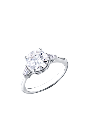 Кольцо  с бриллиантом 2,01 ct H/VS2 МГУ (36233)