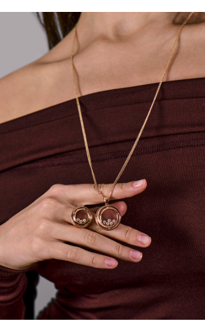 Кольцо Chopard Happy Emotions Rose Gold 829217-5010 (42261) №4