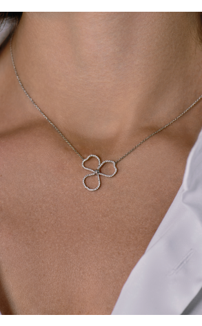 Подвеска Tiffany & Co Paper Flowers Diamond Open Flower (40437) №3
