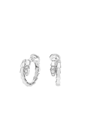 Серьги Bvlgari Serpenti Viper White Gold & Diamonds 362189 (42936)