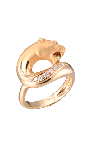 Кольцо Carrera y Carrera Panther Yellow Gold & Diamonds (36597)