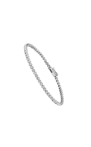Браслет  1.87 ct G/I1 Tennis White Gold & Diamonds (38182)