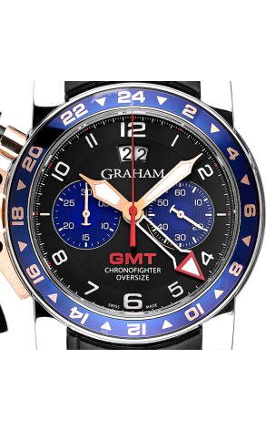 Часы Graham Chronofighter Oversize GMT 2OVGS.B26A (36346) №2