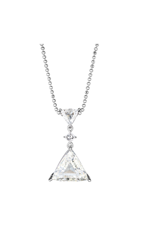 Подвеска GIA 5,03 ct H/VS2 Modified Triangular Step Cut & White Gold (41159)