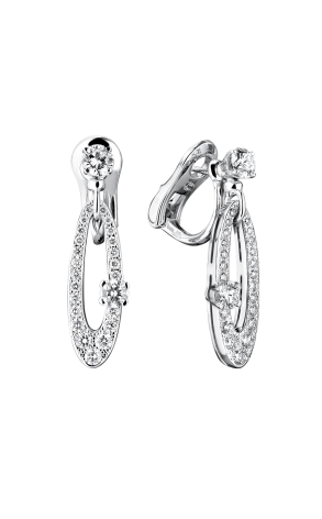 Серьги Bvlgari Elisia Ellipse Diamond Earrings OR854756 (36255)