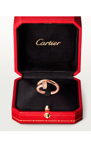 Кольцо Cartier Juste Un Clou Rose Gold Diamonds (Size 51) CRB4094851 (37745) №2
