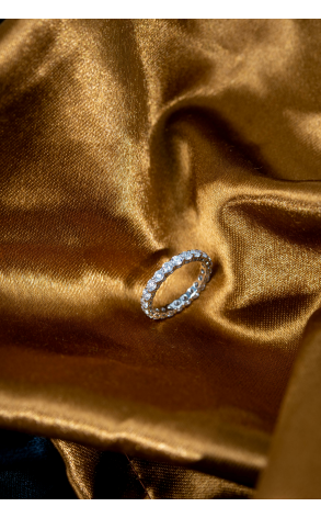 Кольцо Tiffany & Co Embrace 1.80 ct. Platinum 3.0 mm. Ring (32154) №3