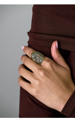 Кольцо Pasquale Bruni Amore Pinkkarma Yellow Gold & Diamond (42182) №4