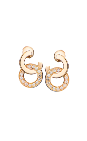 Серьги Piaget Possession Toi & Moi Diamond & Rose Gold G38S1100 (41407)