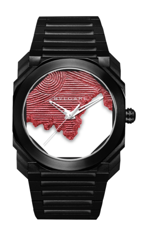 Часы Bvlgari Octo Solotempo BWD x Daniel Arsham "Zen Garden" BGO41S (41455)