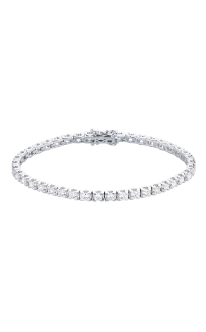 Браслет  3,20 ct G/VS2Tennis White Gold and Diamonds (39742)
