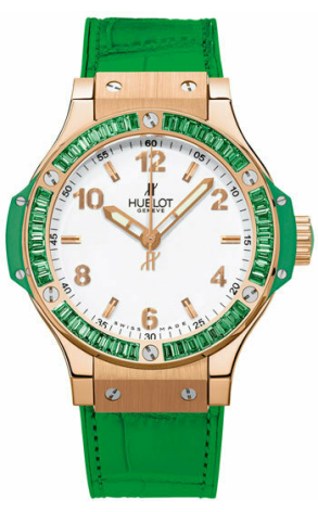 Часы Hublot Big Bang 38 MM Tutti Frutti Apple 361.PG.2010.LR.1922 (27635)