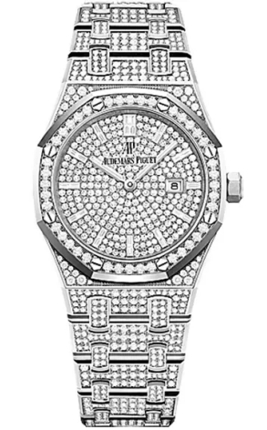 Часы Audemars Piguet Royal Oak Quartz Steel 67650ST.OO.1261ST.01 (39752)