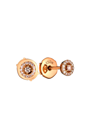 Пусеты Messika Joy XS Pink Gold & Diamond 06954-PG (41025)