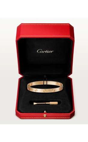Браслет Cartier Love Classic Model Yellow Gold (Size 18) CRB6067518 (43309) №2