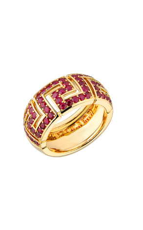 Комплект Versace Greca Red Rubies (40296) №4