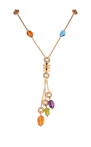 Колье Bvlgari B.zero1 Multi-Gemstone Yellow Gold CL854421 (37320)