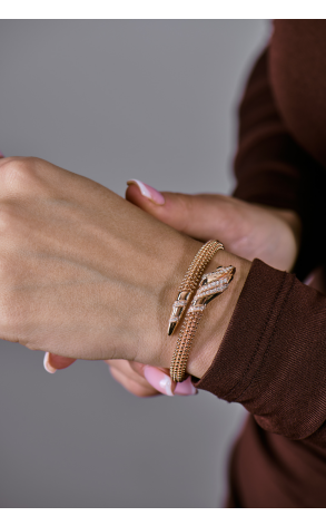 Браслет Bvlgari Serpenti single-coil rose gold 361723 (41955) №3