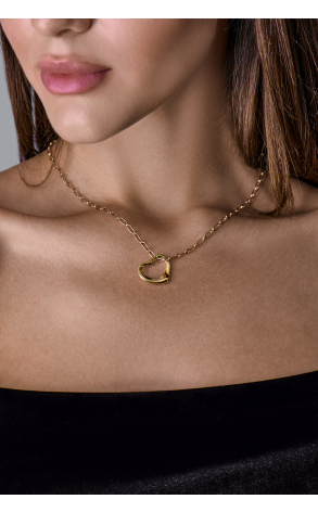 Подвеска Tiffany & Co Elsa Peretti® Open Heart 22 mm Yellow Gold (42260) №2