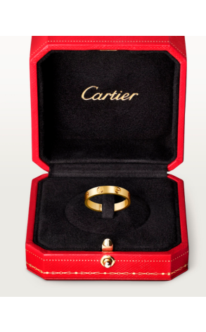 Кольцо Cartier Love Mini Yellow Gold CRB4085051 (37834) №2