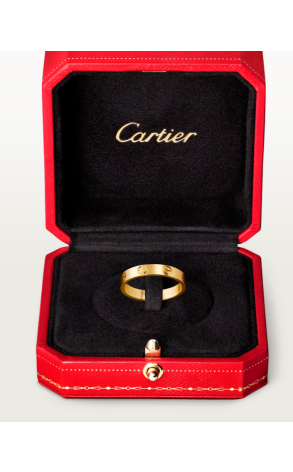 Кольцо Cartier Love Small Model Yellow Gold (SIZE 55) CRB4085055 (37834) №2