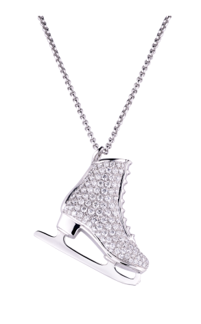 Подвеска Julian Joailliers Ice Skate Pendant White Gold Diamonds (35740)