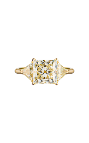 Кольцо  5,03 ct N/VS1 Princess Cut Diamond (41895) №2