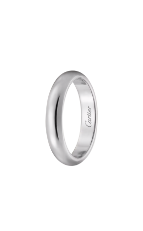 Кольцо Cartier 1895 wedding band 3,5 mm platinum (SIZE 58) CRB4036758 (40524)