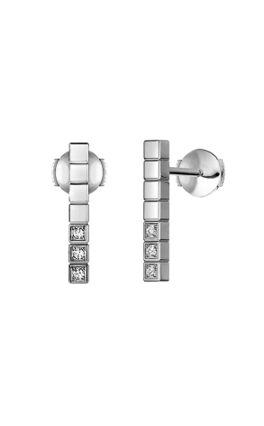 Серьги Chopard Ice Cube White Gold Diamonds 837702-1002 (39321)