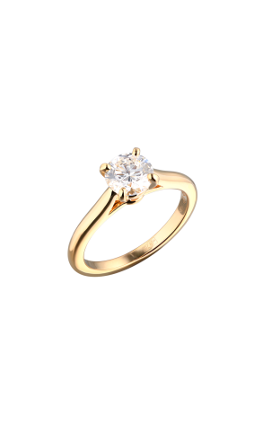 Кольцо Cartier Solitaire 1,06 ct G/VS1 Yellow Gold (38823)