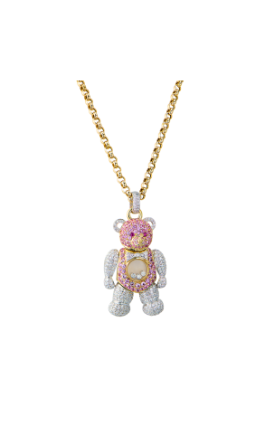 Подвеска  в стиле Chopard Happy Diamonds Teddy Bear (41971)