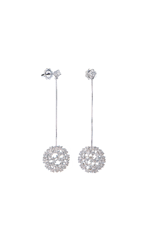 Серьги Damiani Diamonds & White Gold (43574)