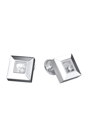 Серьги Chopard Happy Diamonds Square White Gold 83/2938-20 (38070)