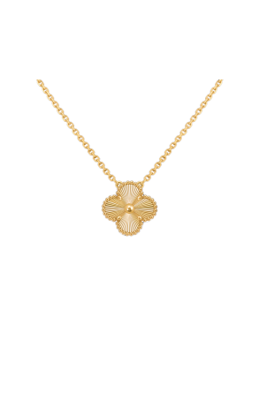 Подвеска Van Cleef & Arpels Vintage Alhambra 18K yellow gold VCARP4KL00 (41572)