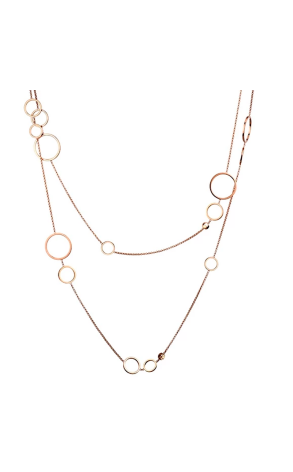 Колье Chopard Happy Diamonds Rose Gold 817787-5001 (42222)