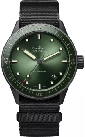 Часы Blancpain Fifty Fathoms Bathyscaphe 5000 0153 (42559)