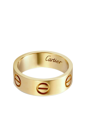 Кольцо Cartier LOVE Classic Model Yellow Gold (SIZE 57) CRB4084657 (39557)
