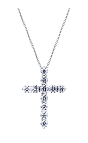 Крест Mercury Classic Cross 3.43 ct Pendant MP21069/WG/CR3.50 (35791)