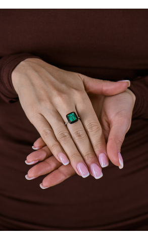 Кольцо  3,34 ct Natural Emerald & Diamonds PIECE UNIQUE (42021) №3