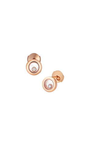 Серьги Chopard Happy Diamonds Rose Gold 83A017-5001 (41592)