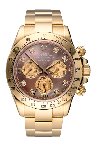 Часы Rolex Cosmograph Daytona MOP Diamonds 40mm Yellow Gold 116528 (36729)