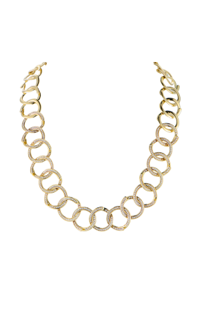 Колье H.Stern Vintage Yellow Gold & Diamonds Necklace (42271) №2