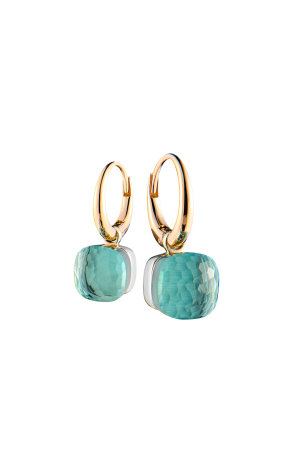 Серьги Pomellato Nudo Rose Gold & Blue Topaz POB2010-O6000-000OY (41356)