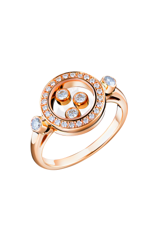 Кольцо Chopard Happy Diamonds Yellow Gold 823957 (36928)