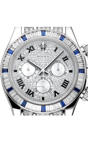 Часы Rolex Daytona Factory Blue Roman Diamonds 116599 12SA (36297) №2