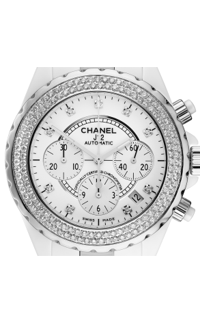 Часы Chanel J12 White Ceramic Chronograph 41 mm H1008 (37240) №4