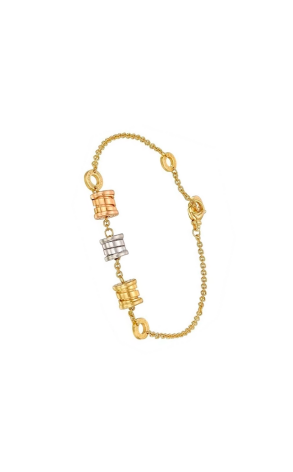 Браслет Bvlgari B.Zero1 Three Tone Elements Soft Bracelet BR853666 (41933)
